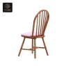 RON GROUP commercial grade - side view windsor chair with ergonomic back design