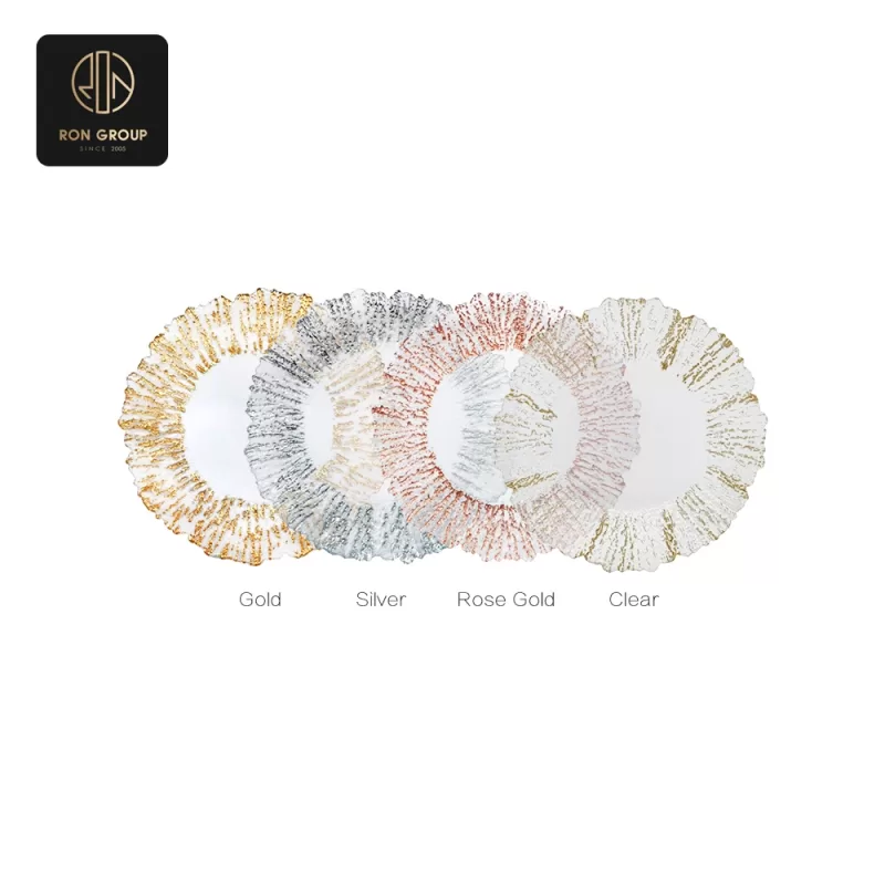 Elegant Glass Plate Series A