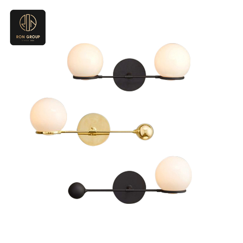 Energy-Efficient Brass Wall Lamp Series