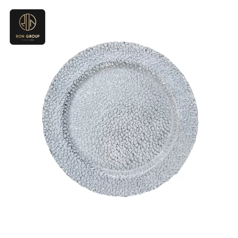 Elegant Glass Plate Series H