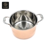RON GROUP Copper Pot - Stainless Steel Interior and Handles