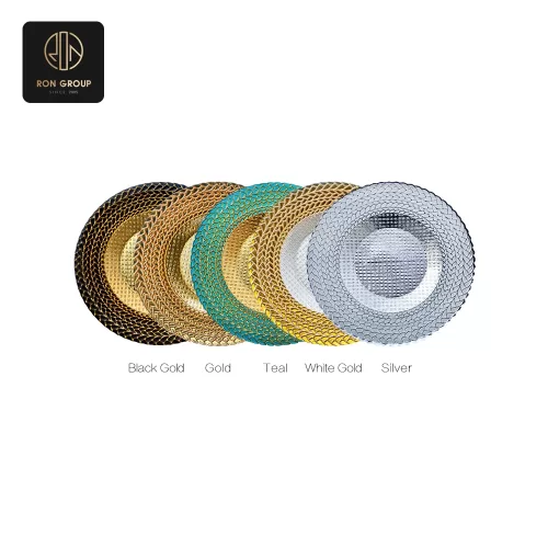 Luxury Glass Plate Series J