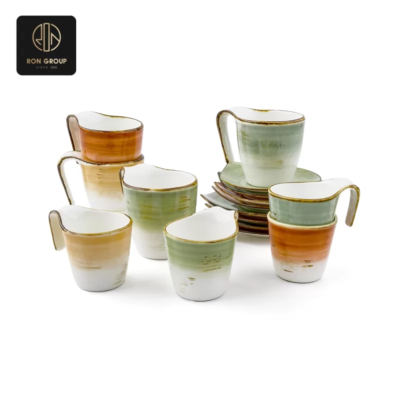 Hand-painted coffee mug series A