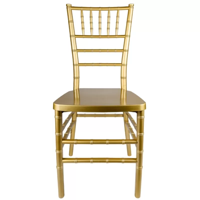 Gold  Tough Resin Chiavari Chair Series A
