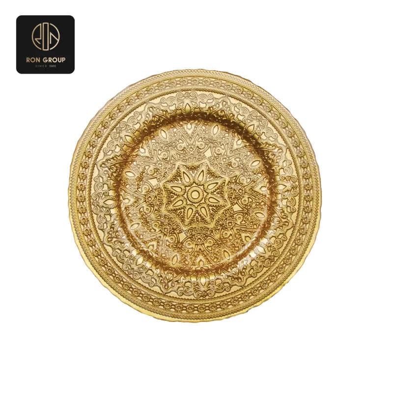 Elegant Glass Plate Series G