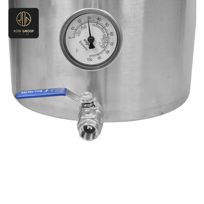 Insulated bucket with faucet