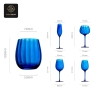 Colored Glass Cup Series H