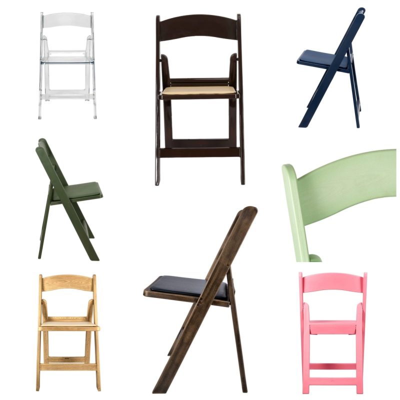 Resin Folding Chairs Series B