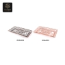 RON GROUP Metal Wire Baskets - Black and Copper Rectangular Baskets