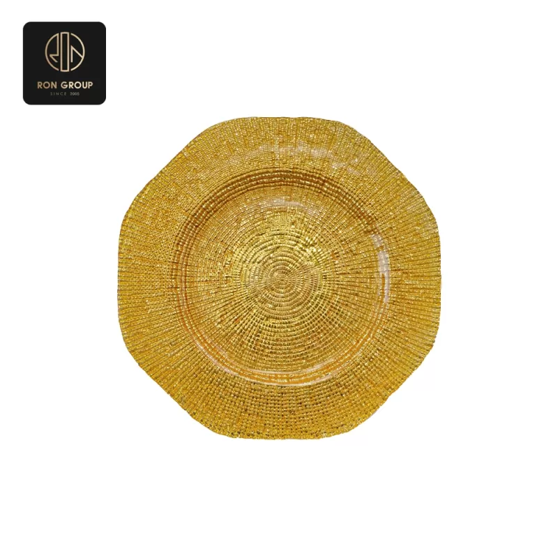 Elegant Glass Plate Series H