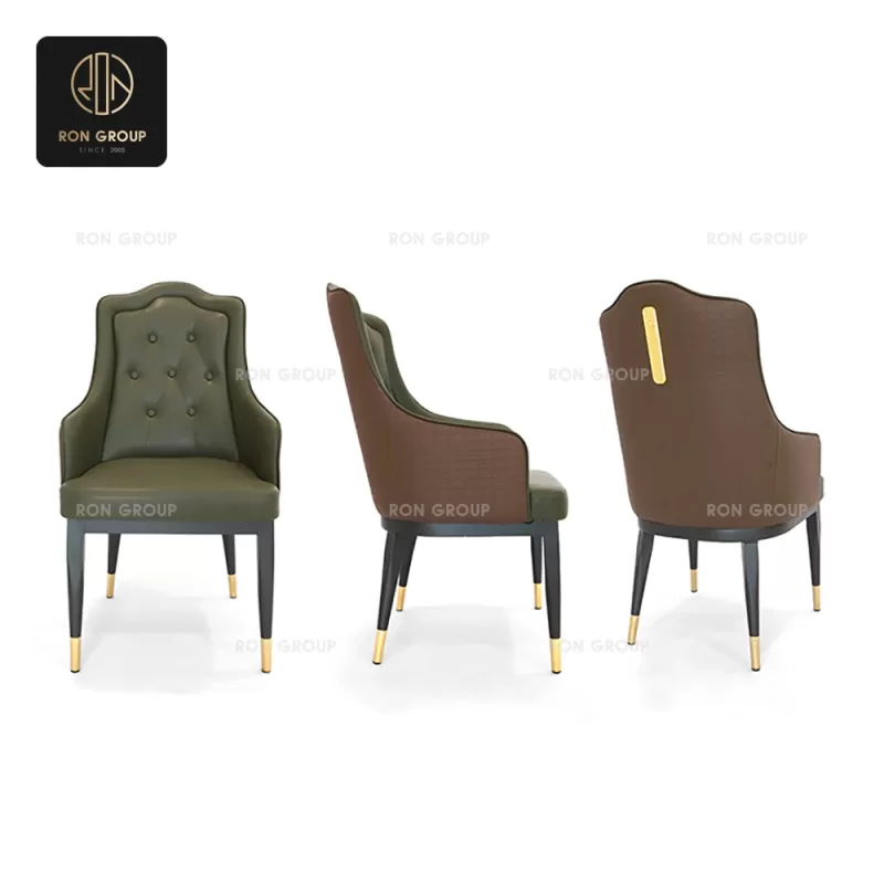 Leatherette High-Back Dining Armchair SeriesB