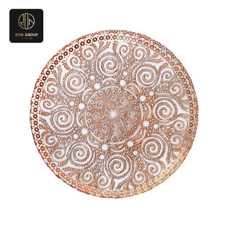 Delicate Glass Plate Series H