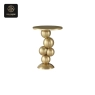 RON GROUP Villa Coffee Table Series G - Gold side table with spherical base