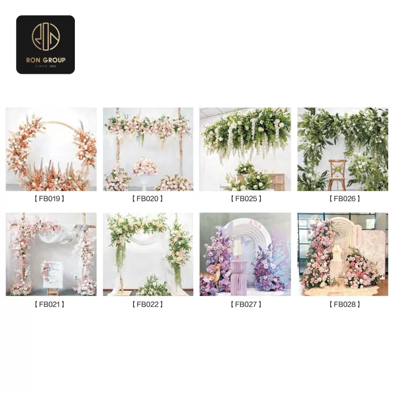 Flower Backdrop Series C
