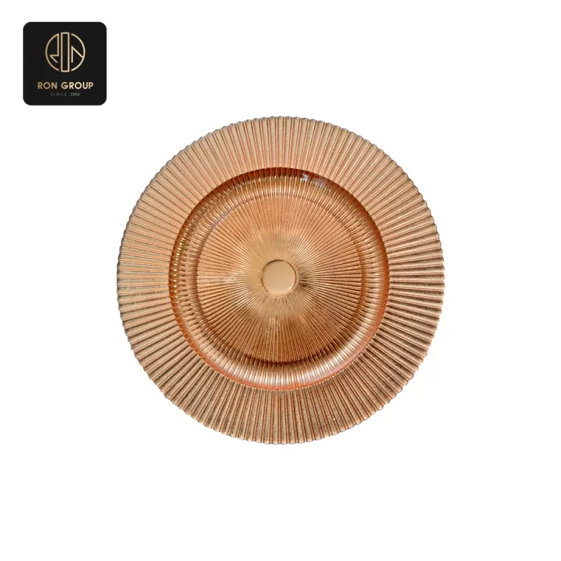 Luxury Glass Plate Series H