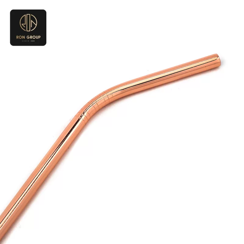Rose Gold Straw Series