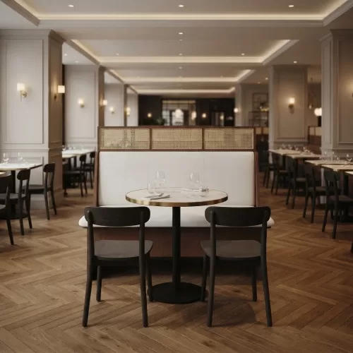 Relaxed Bistro Booth Series D