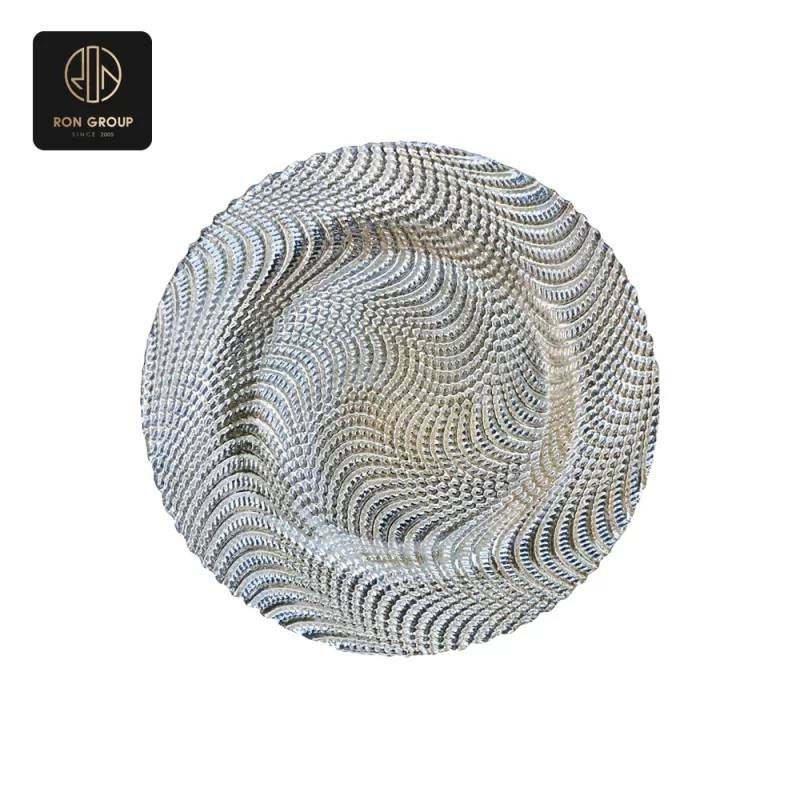 Elegant Glass Plate Series C