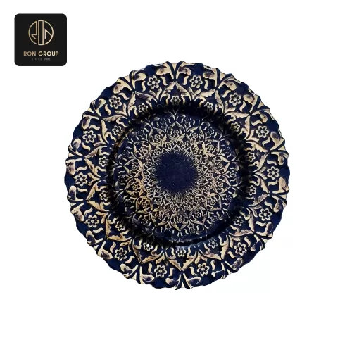 Elegant Glass Plate Series D