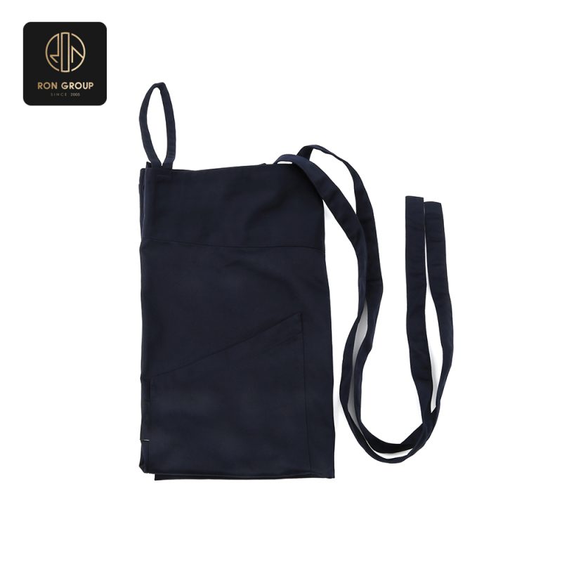 Long Stylish Black Apron