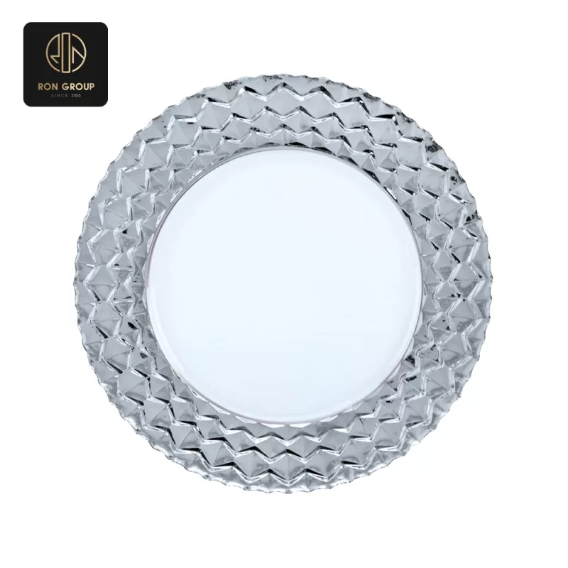 Elegant Glass Plate Series J