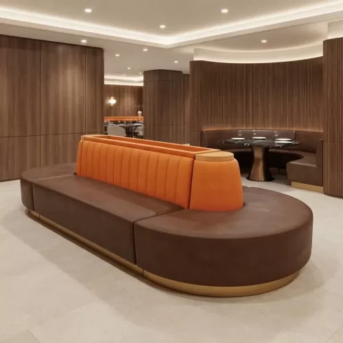 Round Lounge Sofa Series A 
