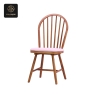 RON GROUP commercial seating - traditional windsor chair with pink cushion for restaurant use
