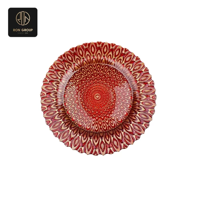 Delicate Glass Plate Series F