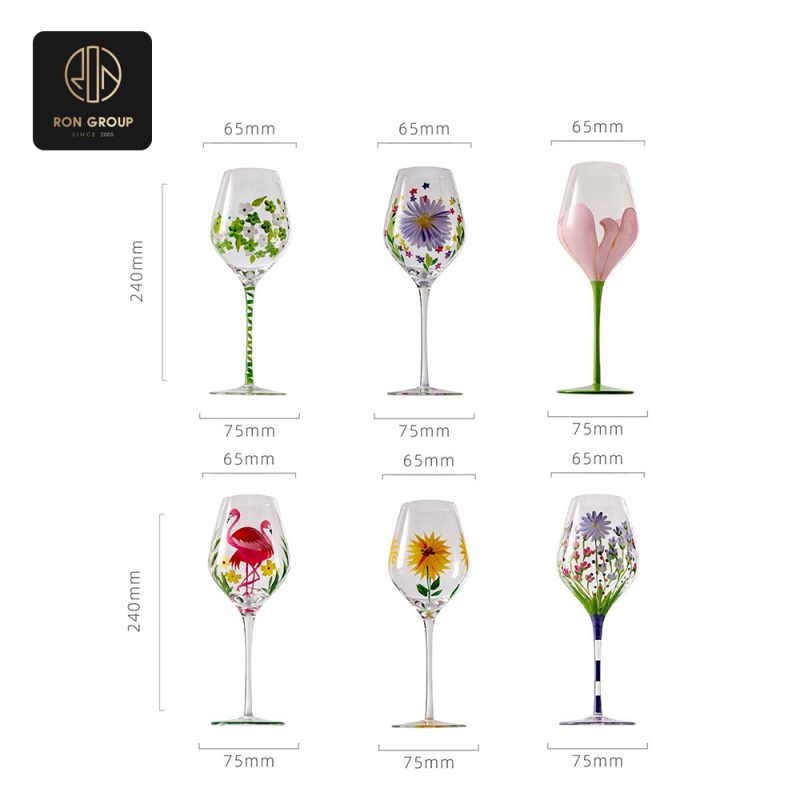 Colored Glass Cup Series U