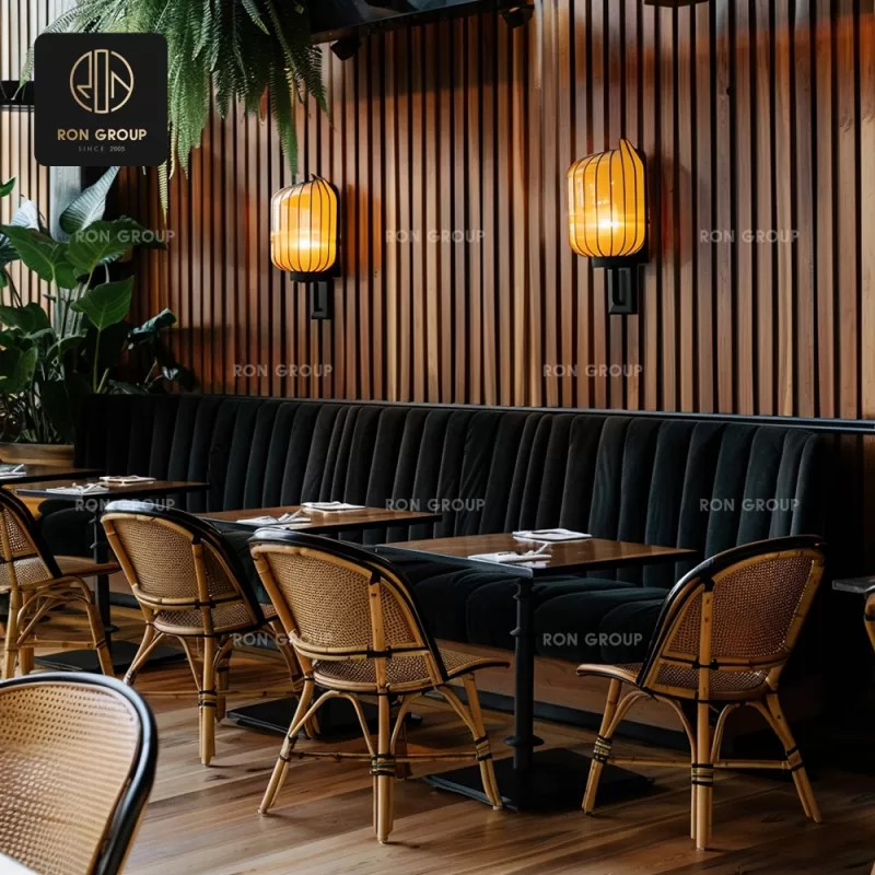 Modern Rattan Dining Chair Collection