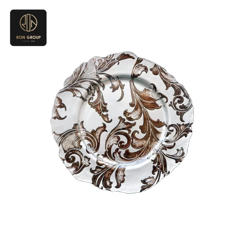 Delicate Glass Plate Series D