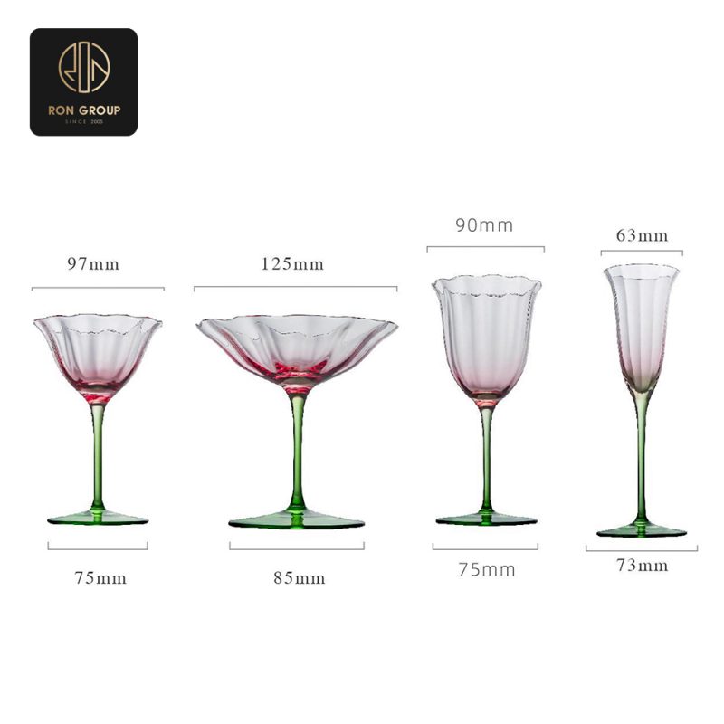 Colored Glass Cup Series N