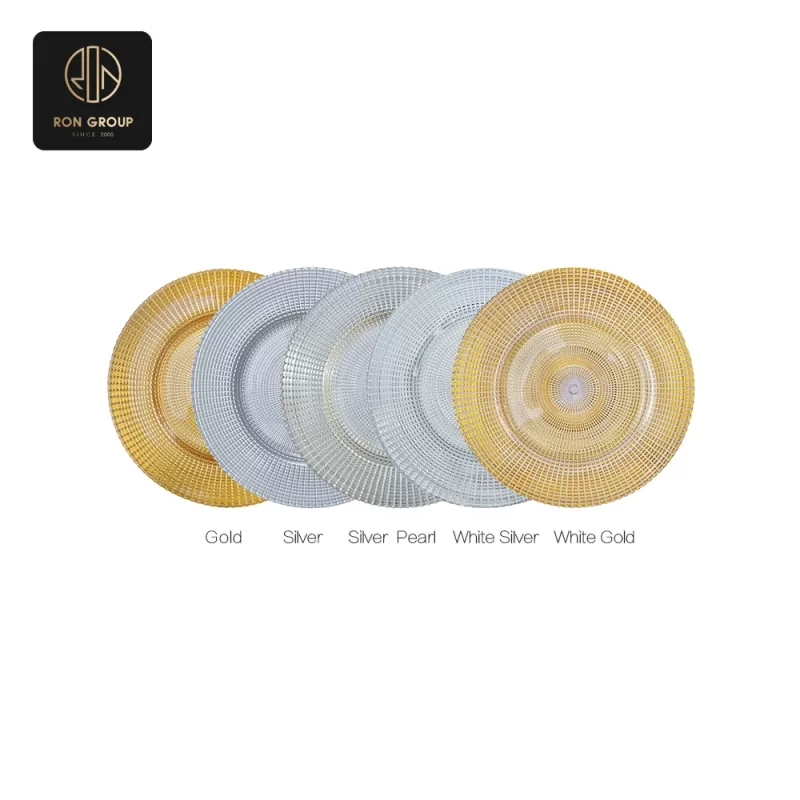 Elegant Glass Plate Series A
