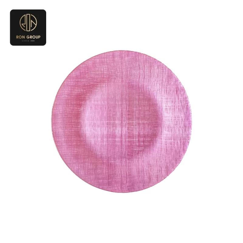 Luxury Glass Plate Series F