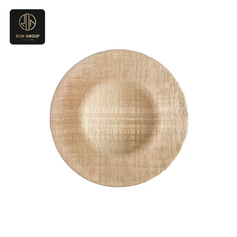 Luxury Glass Plate Series F