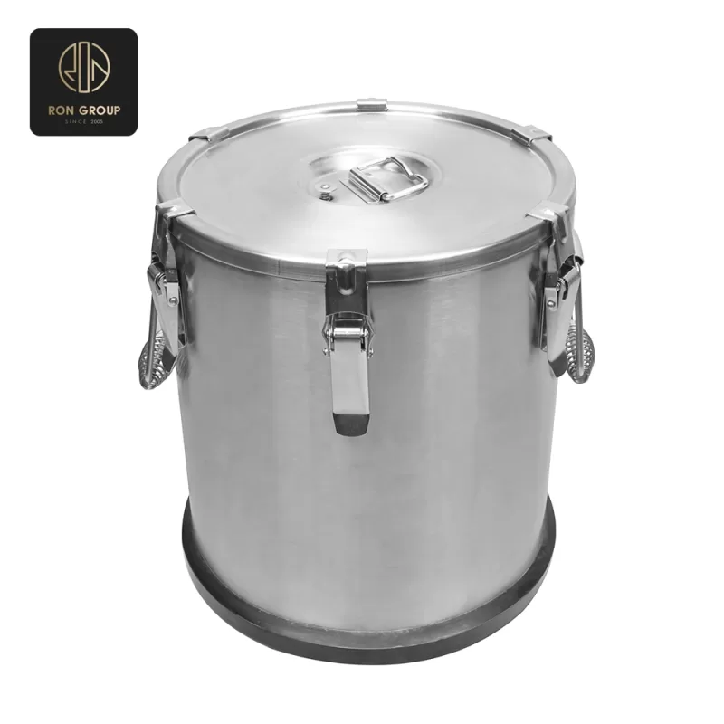 Stainless steel insulated bucket