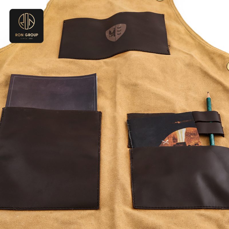 Vintage Brown Apron