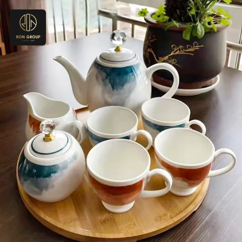Hand-painted coffee mug series E