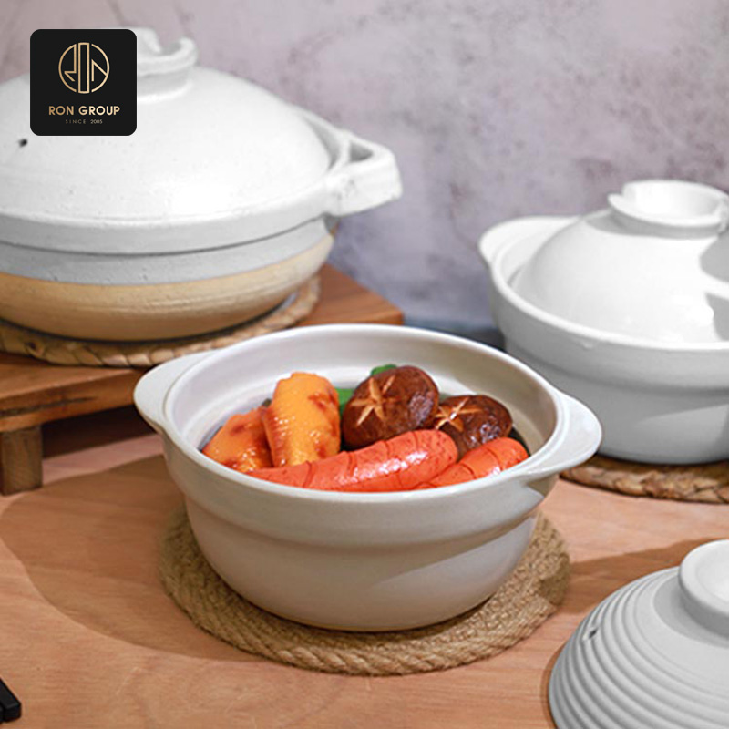 White Cloud Clay Pot Series