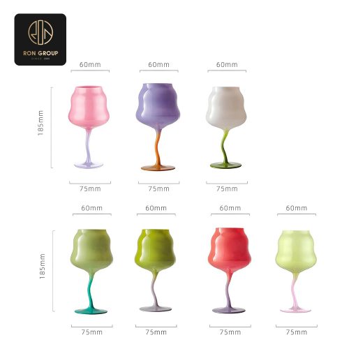 Colored Glass Cup Series S