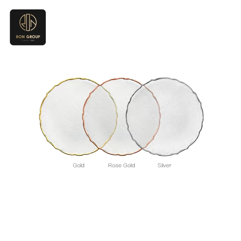 Elegant Glass Plate Series I