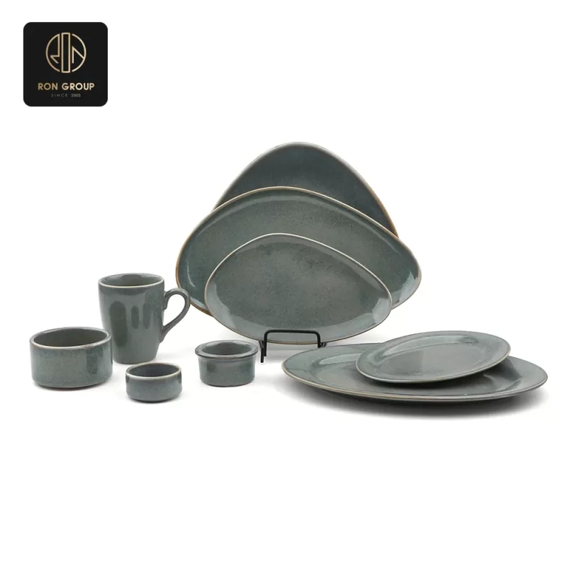 Elegant Tasman blue Ceramics Set B