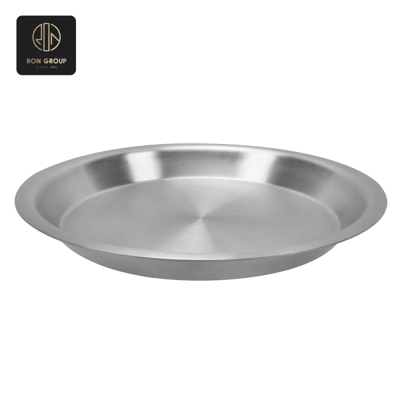 Stainless steel frying pan