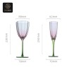 Colored Glass Cup Series O