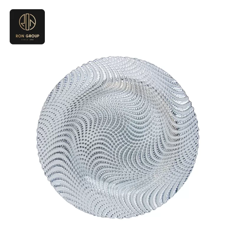 Elegant Glass Plate Series C