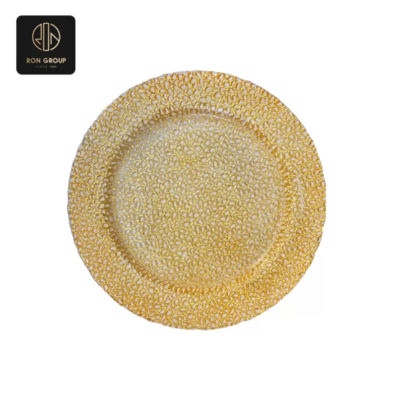 Elegant Glass Plate Series H