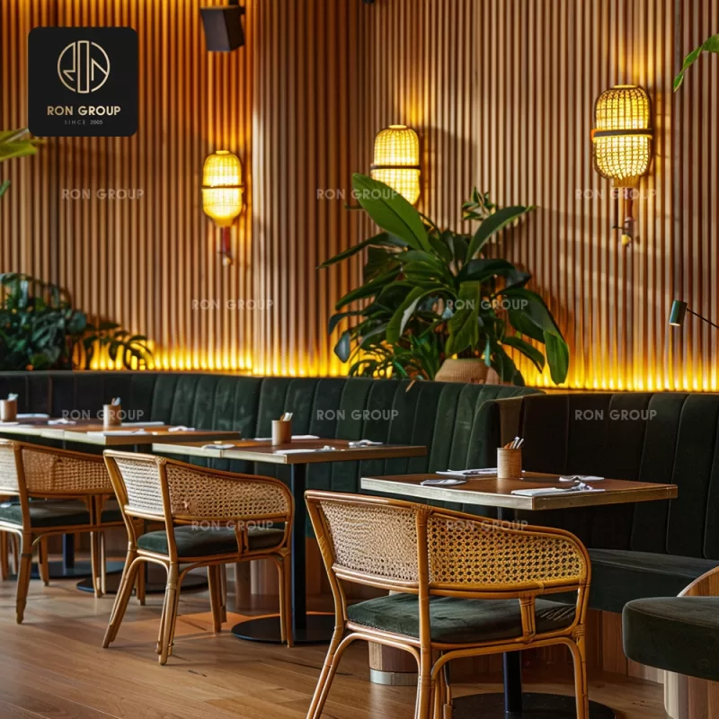 Modern Rattan Dining Chair Collection