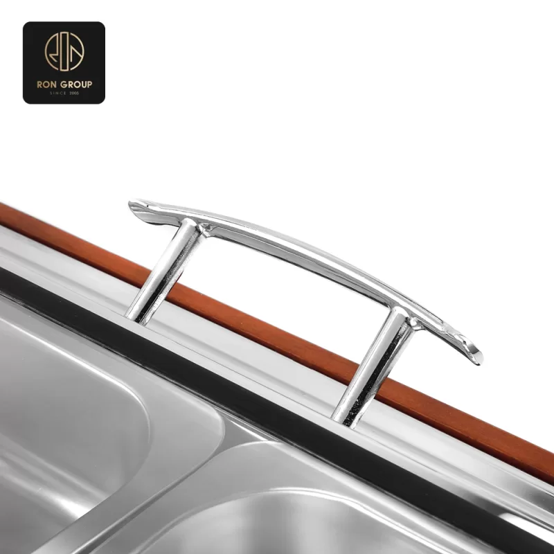 Chafing Dish with Wooden Base SeriesA