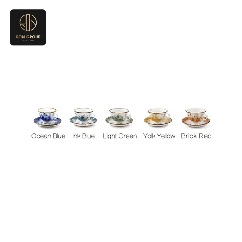 Hand-painted coffee mug series D