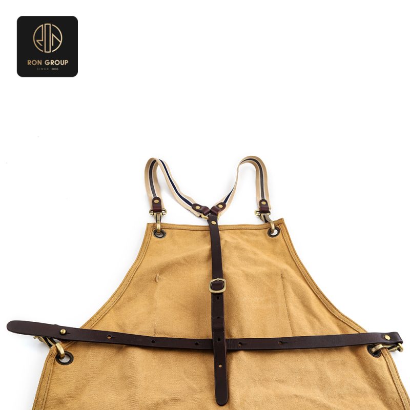 Vintage Brown Apron